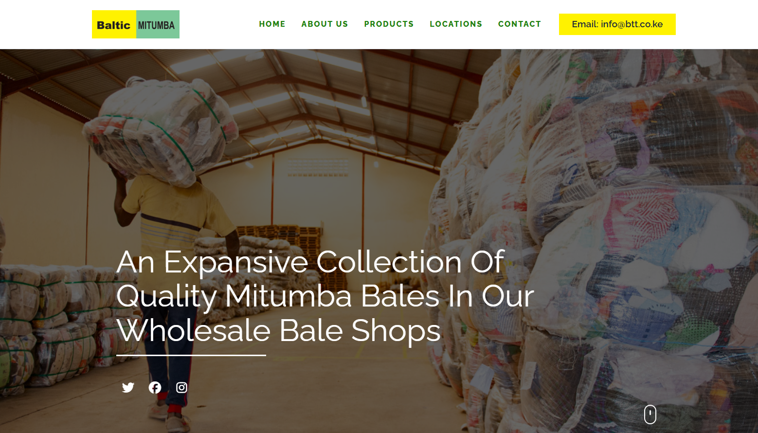 Baltic Mitumba – Expansive collection of quality clothes